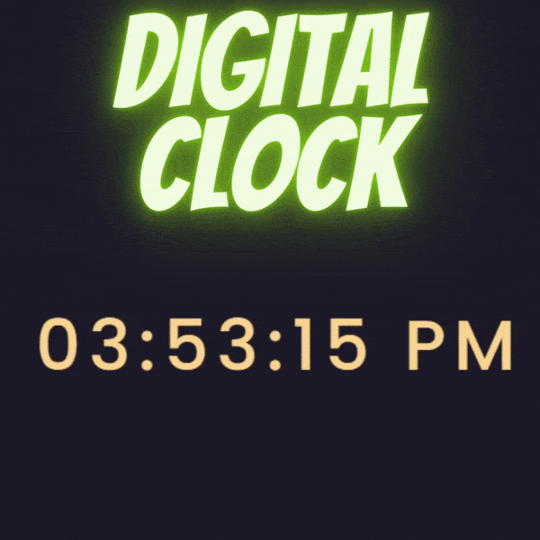 Step-by-Step Tutorial for Building a Web-based Digital Clock.gif